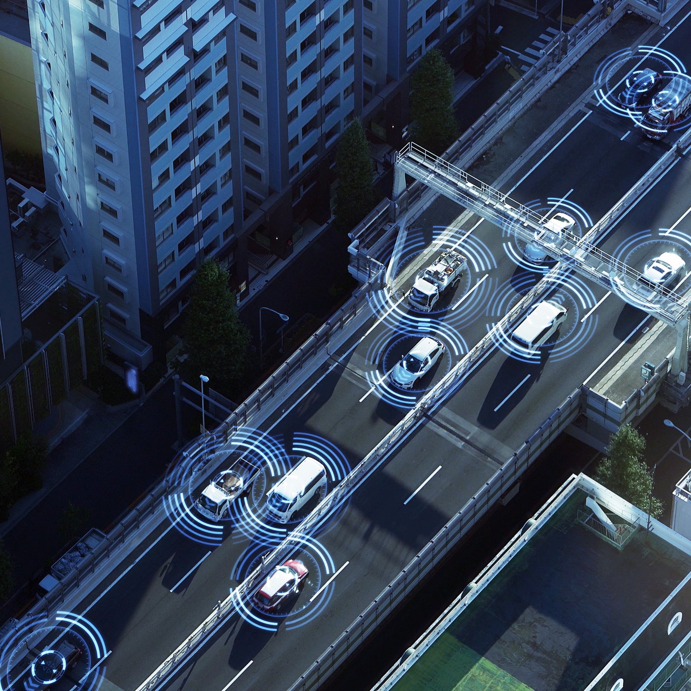 Automotive sensing system concept.